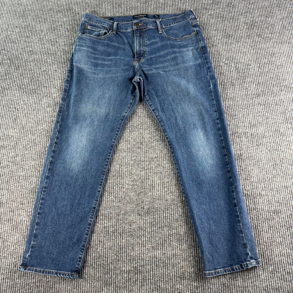 Lucky Brand Men's Straight Jeans - Medium Blue Denim